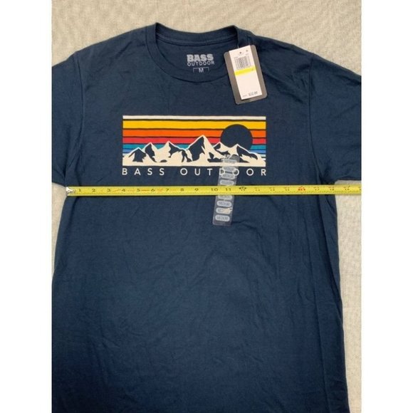 Bass Outdoor Mens Boxed Mountain Graphic T-Shirt M - Picture 5 of 9